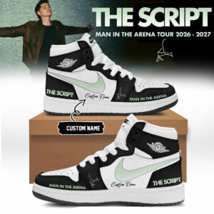 The Script Man In The Arena Tour 2026 2027 Premium Signature Tour Sneakers