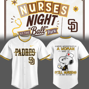 San Diego Padres Nurse Night Collector Baseball Jersey Fan Collection