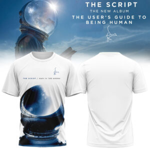 The Script The Users Guide To Being Human Album Signature Limited Edition T-Shirt