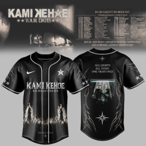 Kure The World Tour Custom Baseball Jersey Gift For Fans