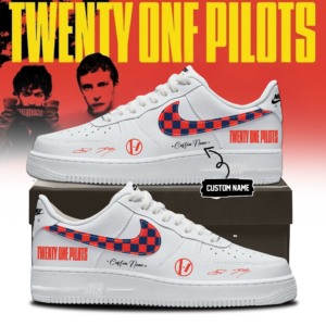 Twenty One Pilots 2026 Shows Premium Signature Sneakers Official Tour Merchandise