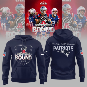 New England Patriots Championship Bound Limited Edition Hoodie2