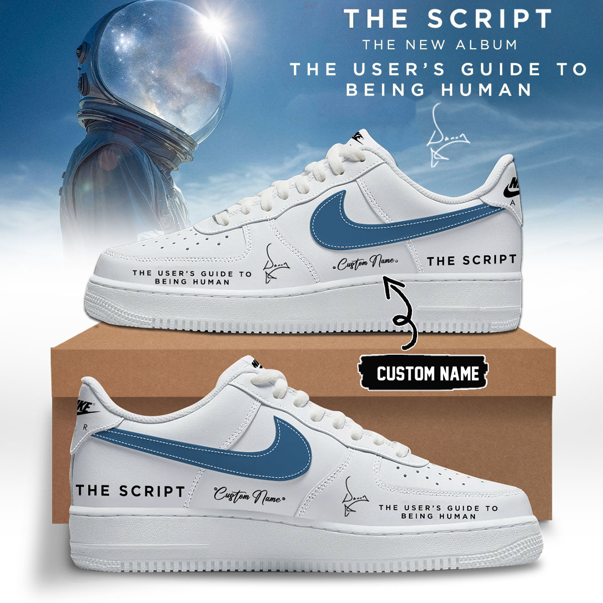 The Script The Users Guide To Being Human Collector Sneakers Merchandise