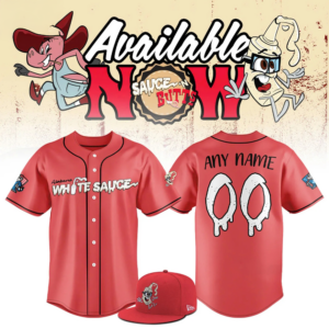 Rocket City Trash Pandas Alabama White Sauce Baseball Jersey Collection