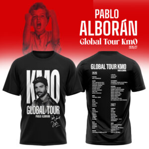 Pablo Alboran Global Tour Km0 Collector Edition T-Shirt