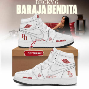 Becky G Baraja Bendita Official Tour Sneakers Premium Merchandise