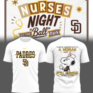 San Diego Padres Nurse Night Premium Fan T-Shirt Collection