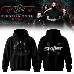 Skillet European Tour 2026 Limited Signature Hoodie Collection