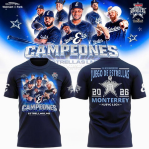 2026 Lmb Allstar Game Champions Estrellas Twosided Graphic T-Shirt Fan Collection