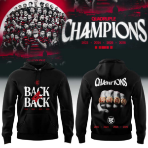 Stade Toulousain Rugby Back To Back Champions Premium Hoodie Gift For Fans
