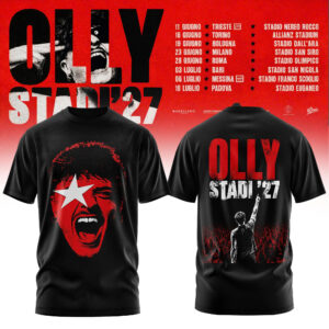 Olly Stadi 2027 Tour Official Merchandise T-Shirt