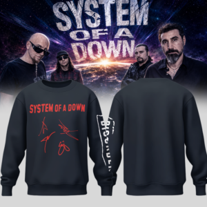 System Of A Down Europe Uk Stadium Tour 2026 Premium Concert Sweatshirt Fan Apparel