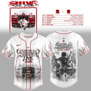 Shiva Live Tour 2026 Collector Baseball Jersey Collection