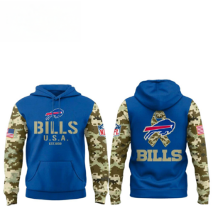 Buffalo Bills Salute To Service Hoodie