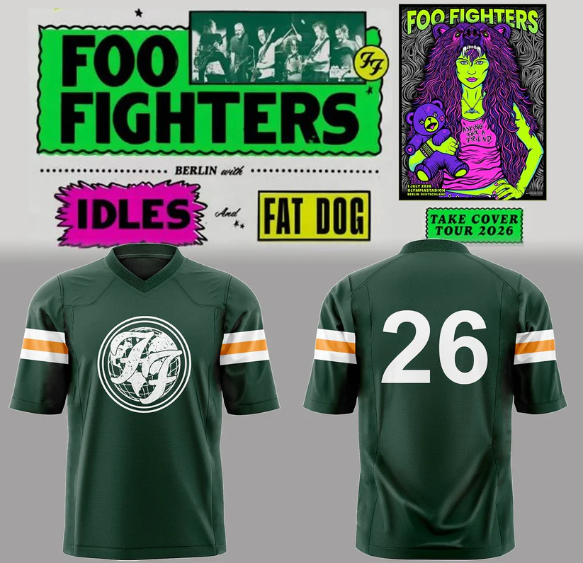 Ff Take Cover Tour 2026 Limited Edition T-Shirt Concert Fan