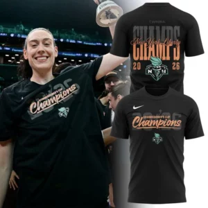 New York Liberty 2026 Commissioners Cup Champions Premium Graphic Fan Shirt