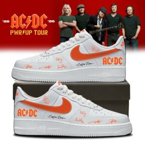 Acdc Power Up Tour 2026 Limited Fan Sneakers Music Merchandise