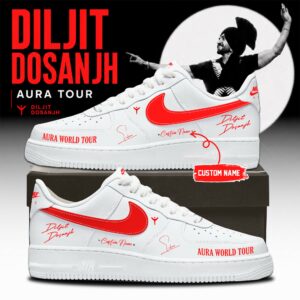 Diljit Dosanjh Aura World Tour 2026 Official Tour Sneakers Limited Edition