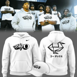 Oregon Football Tokyo Showcase Premium Hoodie Fan Collection