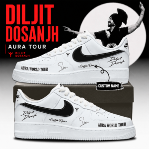 Diljit Dosanjh Aura World Tour 2026 Collector Signature Sneakers Fan Edition