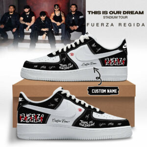 Fuerza Regida This Is Our Dream Stadium Tour 2026 Limited Fan Sneakers