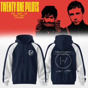Twenty One Pilots 2026 Shows Collector Signature Hoodie Exclusive Tour Fan Apparel