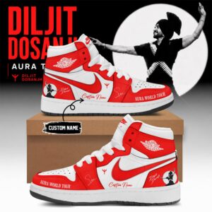 Diljit Dosanjh Aura World Tour 2026 Limited Fan Sneakers Premium Collection