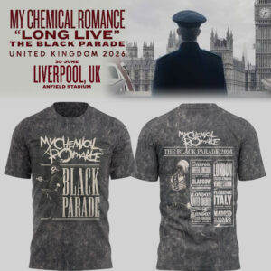 My Chemical Romance The Black Parade Tour 2026 Collector Graphic T-Shirt