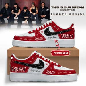 Fuerza Regida This Is Our Dream Stadium Tour 2026 Limited Edition Fan Sneakers