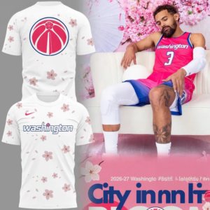 Washington Wizards Cherry Blossom Graphic T-Shirt