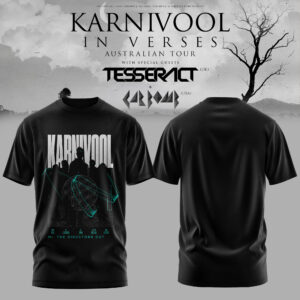 Karnivool In Verses Australian Tour 2026 Limited Merchandise T-Shirt