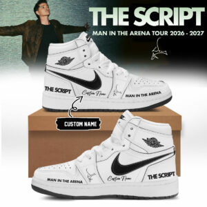 The Script Man In The Arena Tour Twenty Twenty Six Twenty Seven Fan Sneakers