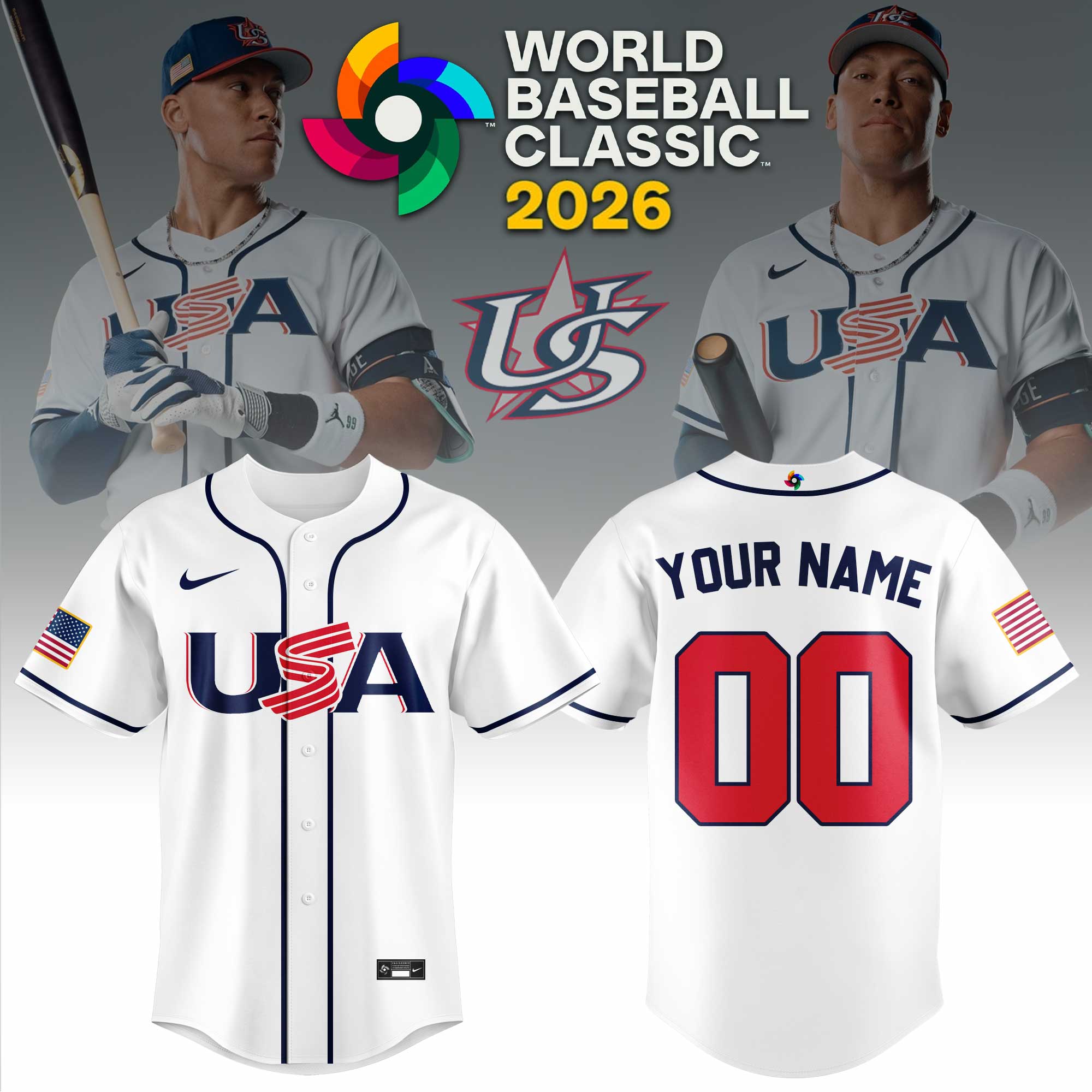 Usa World Baseball Classic Limited Edition Baseball Jersey