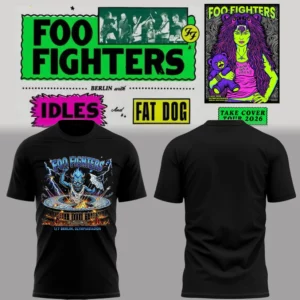 Ff Take Cover Tour 2026 Limited Edition Graphic T-Shirt Concert Fan Tee