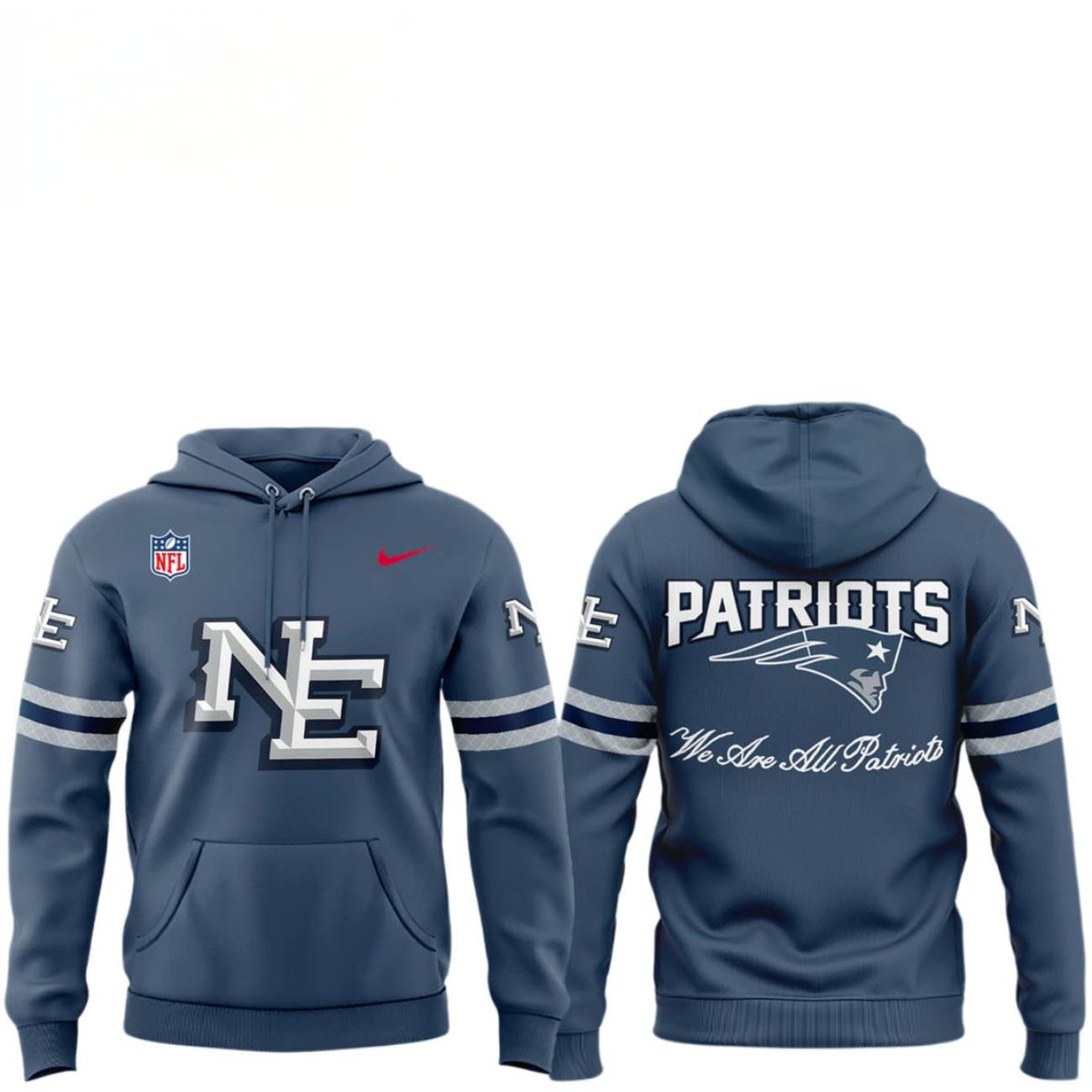 New England Patriots Nike Rivalries Hoodie