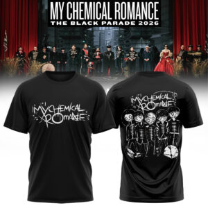 My Chemical Romance Exclusive Signature T-Shirt Music Fan Collection