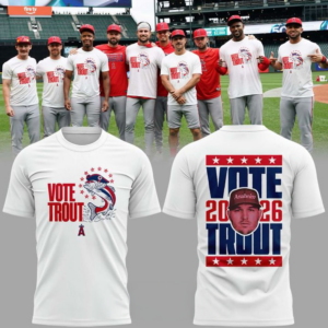 Los Angeles Angels Vote Mike Trout Limited Edition Graphic T-Shirt For Fans