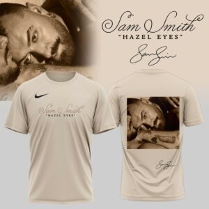 Sam Smith Hazel Eyes Album 2026 Tour Collection T-Shirt
