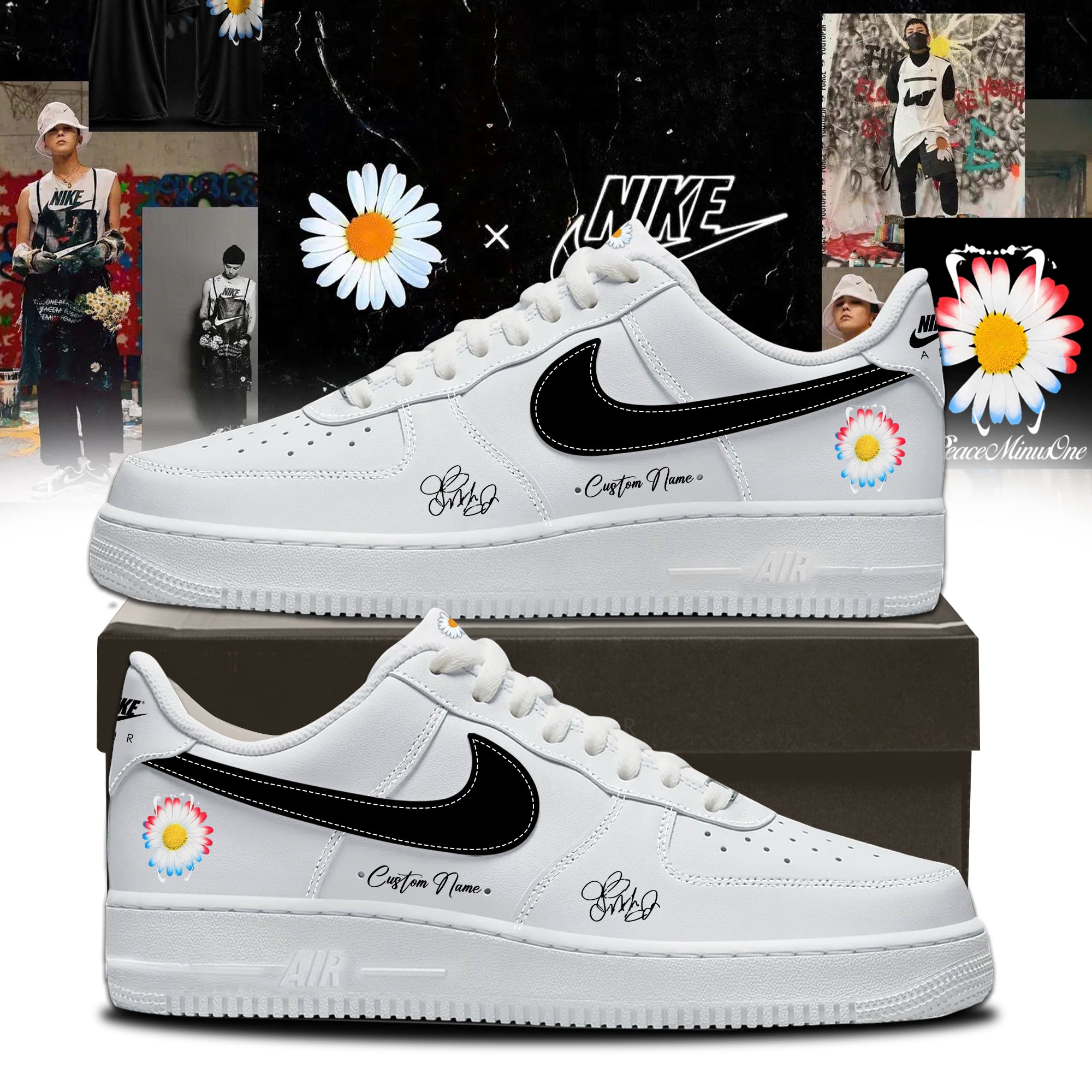 G Dragon Peaceminusone Premium Signature Sneakers Collection