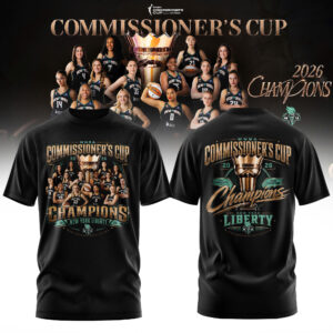Wnba Commissioners Cup 2026 Premium Fan T-Shirt Gifts For Fans