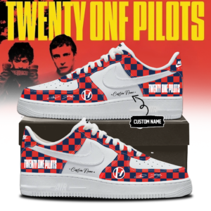 Twenty One Pilots 2026 Shows Exclusive Signature Low Top Sneakers Tour Collection