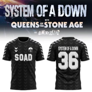 System Of A Down Uk Europe Stadium Tour 2026 Collector Fan T-Shirt