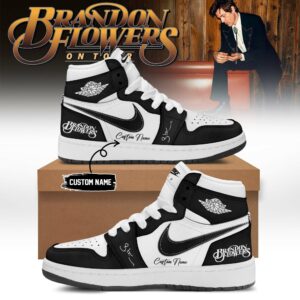 Brandon Flowers On Tour 2026 Signature Premium Sneakers Limited Fan Collection