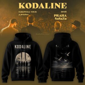 Kodaline Farewell Tour 2026 Vintage Washed Official Fan Hoodie