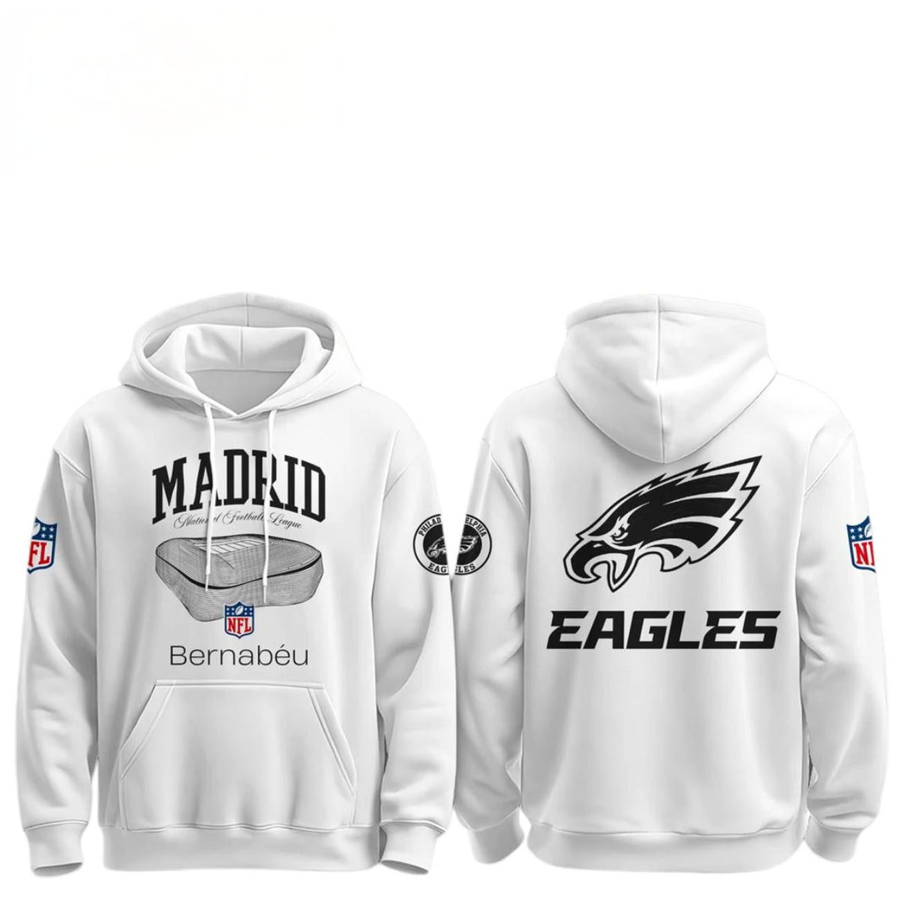 The Madridistas X Philadelphia Eagles Special Edition Hoodie