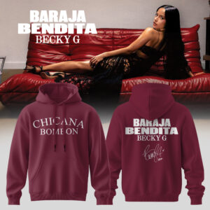 Becky G Baraja Bendita Exclusive Signature Graphic Hoodie Limited Fan Collection