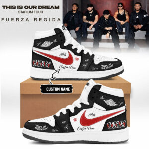Fuerza Regida This Is Our Dream Stadium Tour 2026 Signature Collector Shoes