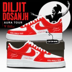 Diljit Dosanjh Aura World Tour 2026 Limited Edition Sneakers Official Merchandise