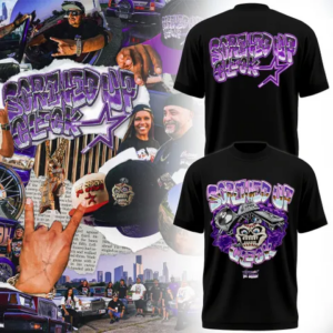 Squared Up Crew Lowrider Graphic T-Shirt Classic Car Club Streetwear Tee Chicano Style Custom Front And Back Shirt Gift For Lowrider Fans