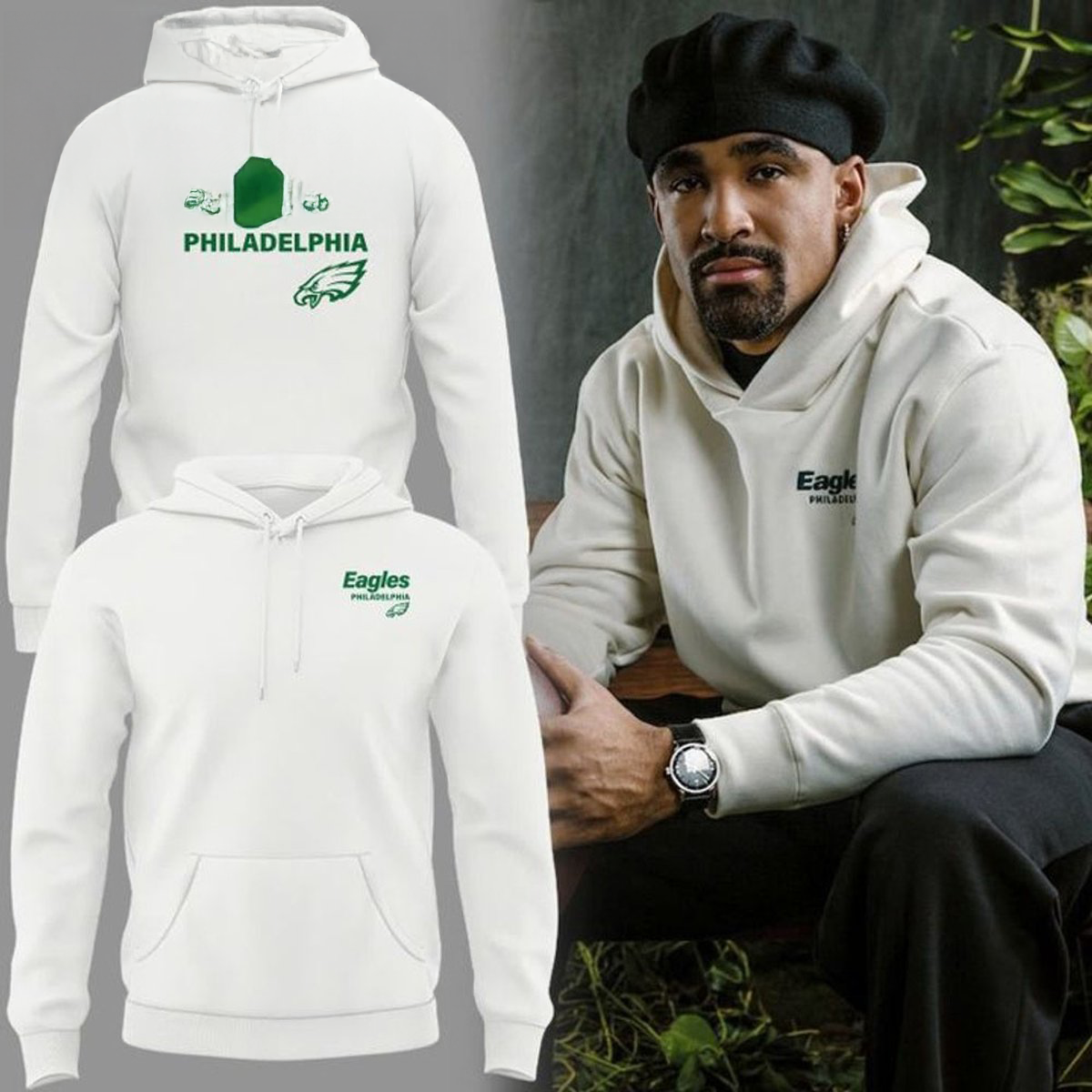 Jalen Hurts Philadelphia Eagles Hoodie